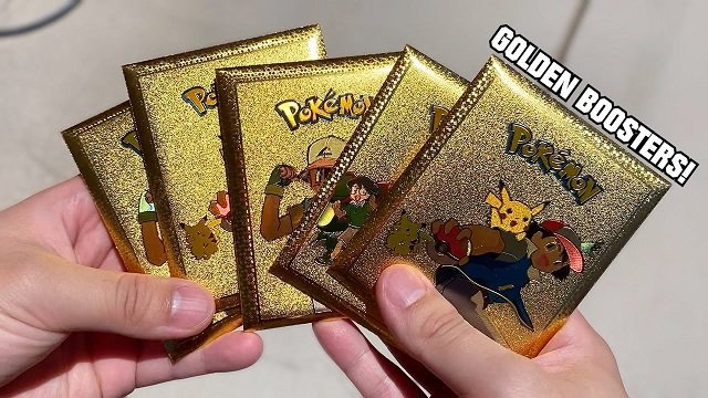 Golden Pokemon Cards